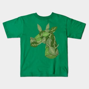 Leaf Unicorn Kids T-Shirt